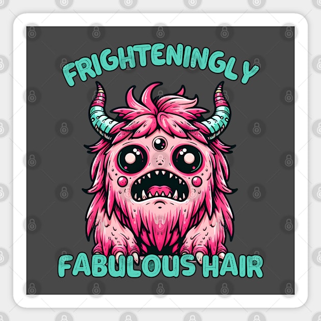 Monster Hairstylist Magnet by Japanese Fever